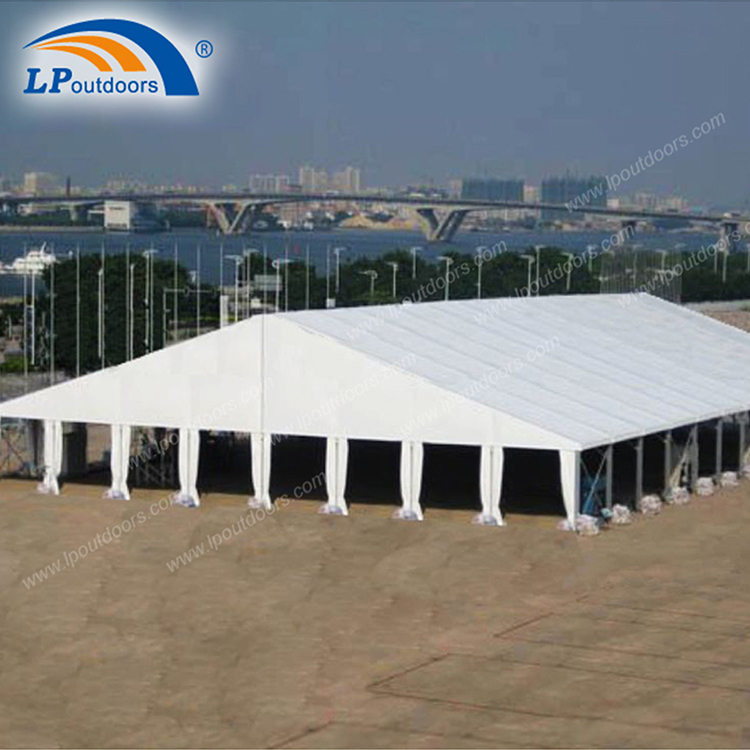 Construction portative de tente en aluminium d'entrepôt avec le grand espace de stockage