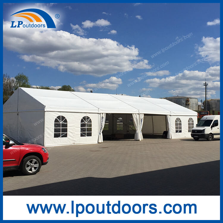 Petite tente de chapiteau en aluminium imperméable de 6 m pour l'événement extérieur de fête de banquet de jardin